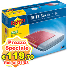 Fritz! 5124 in promozione